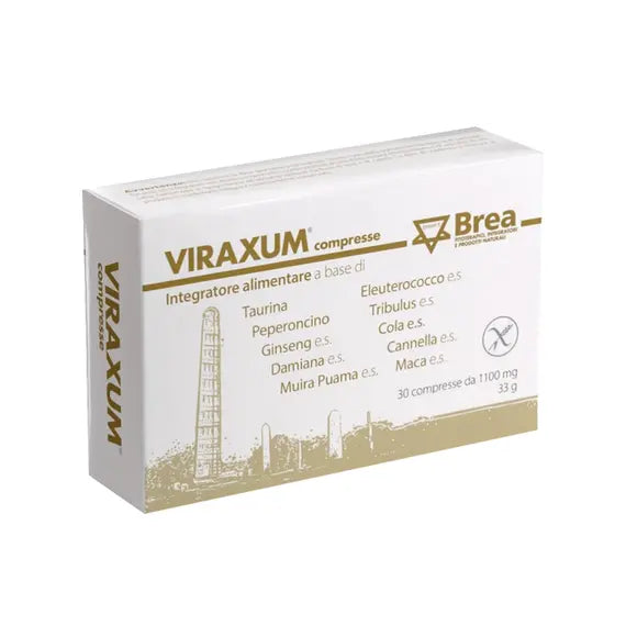 Viraxum Integratore Tonificante Energizzante 30 Compresse | Acquista Online su Farmaclick