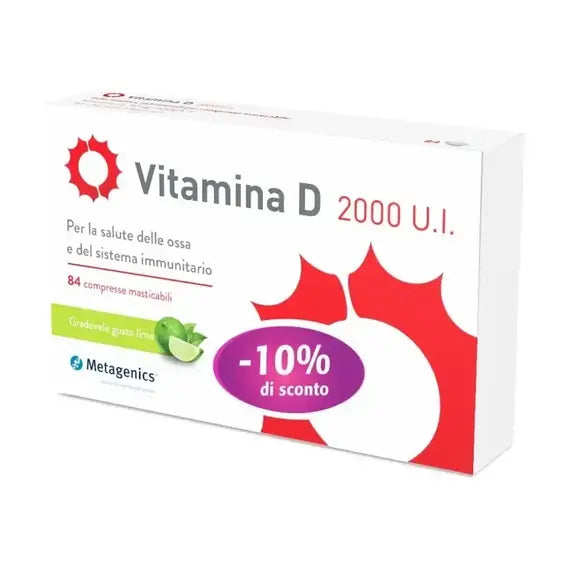 Vitamina D 2000 UI 84 Compresse | Acquista Online su Farmaclick