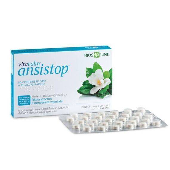 Vitacalm Ansistop 60 Compresse Integratore per Ansia e Stress | Acquista Online su Farmaclick