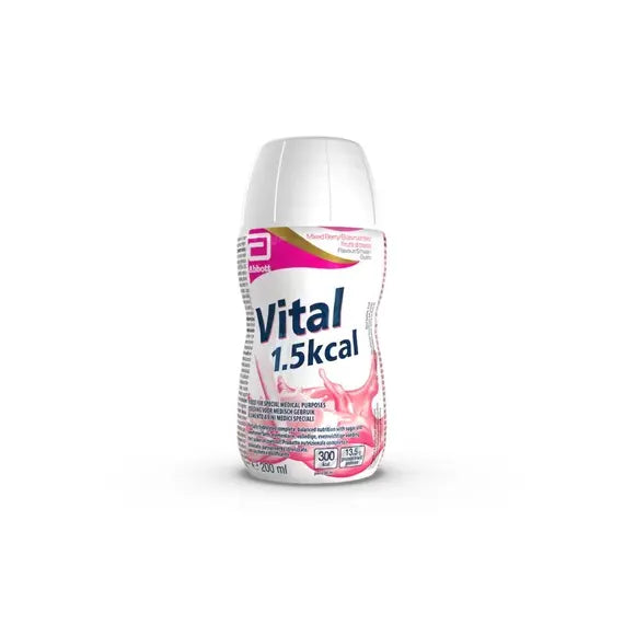 Abbott Vital 1,5 Kcal Supplemento Nutrizionale Ipercalorico e Iperproteico Gusto Frutti di Bosco 200 Ml | Acquista Online su Farmaclick