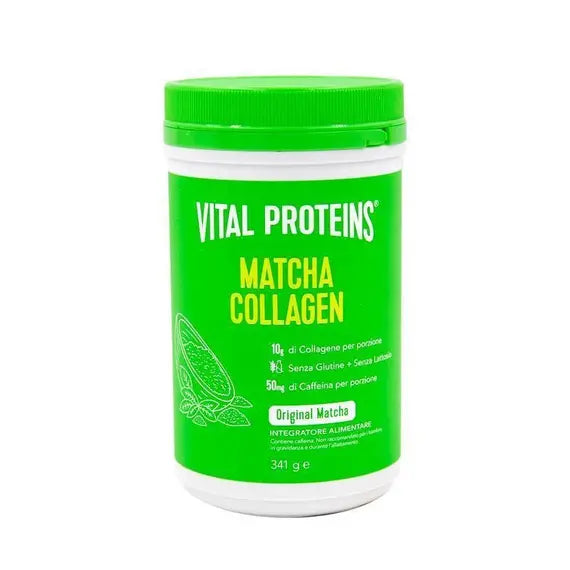 Vital Proteins Matcha Collagen Integratore di Tã¨ Verde Matcha e Collagene 341g Polvere | Acquista Online su Farmaclick