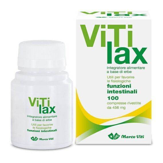 Vitilax Integratore Alimentare per il Benessere Intestinale 100 Compresse | Acquista Online su Farmaclick