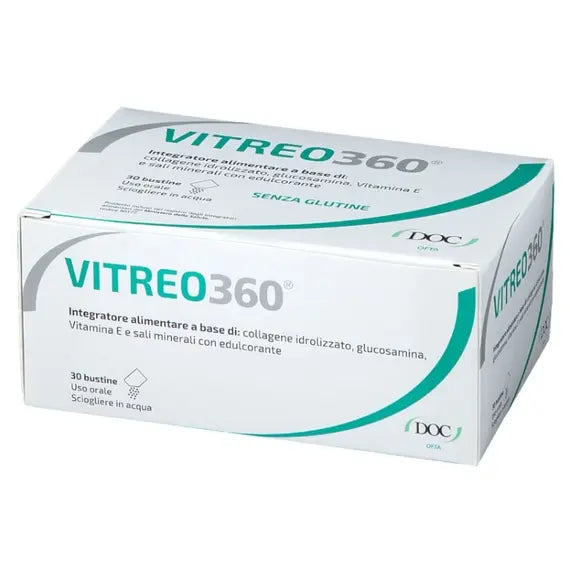 Vitreo 360 Integratore per il Buon Mantenimento del Corpo Vitreo 30 Bustine | Acquista Online su Farmaclick