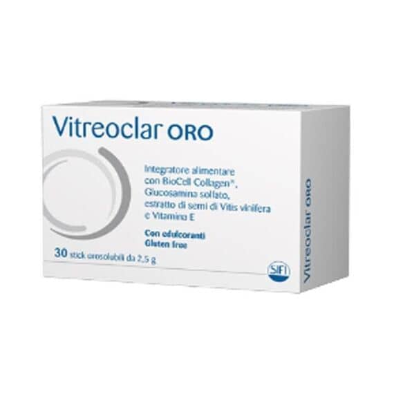 Vitreoclar Oro 30 Bustine Orosolubili da 2,5 G | Acquista Online su Farmaclick