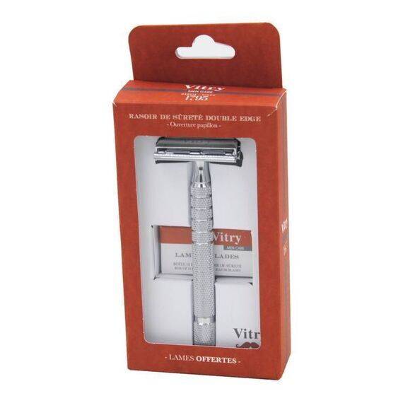 Vitry Kit con Rasoio di Sopravvivenza + 10 Lame di Ricambio | Acquista Online su Farmaclick