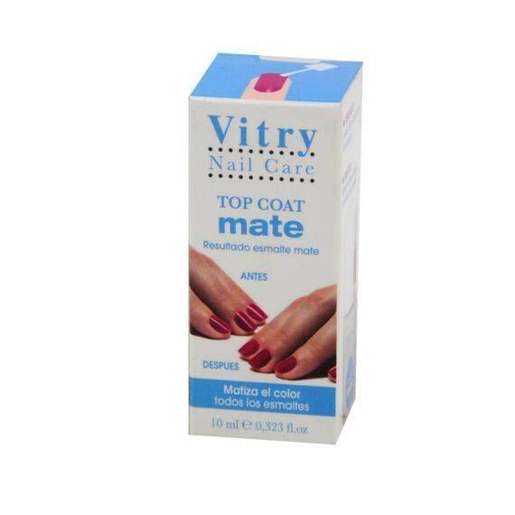 Vitry Nail Care Top Coat Smalto Satinato 10ml | Acquista Online su Farmaclick