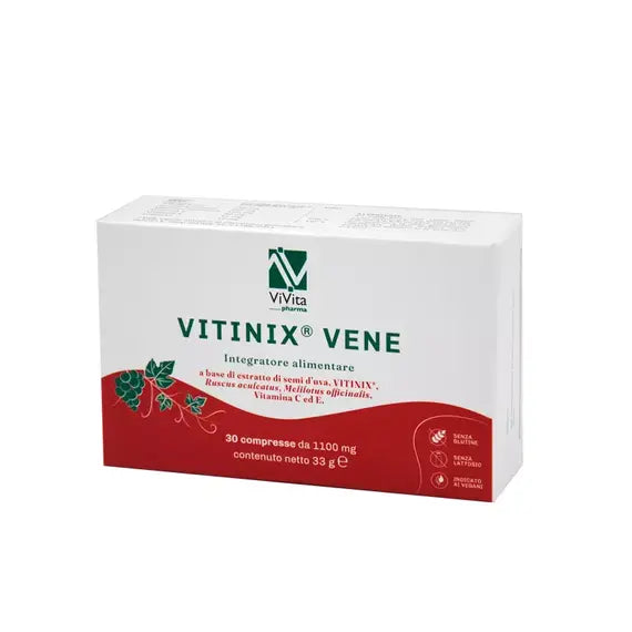 Vitinix Vene Integratore Circolazione 30 Compresse | Acquista Online su Farmaclick
