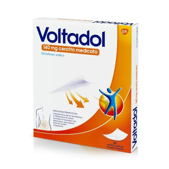 Voltadol 10 Cerotti Medicati 140 Mg | Acquista Online su Farmaclick