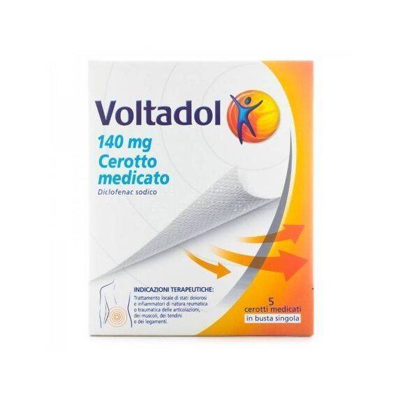 Voltadol 5 Cerotti Medicati 140 Mg | Acquista Online su Farmaclick