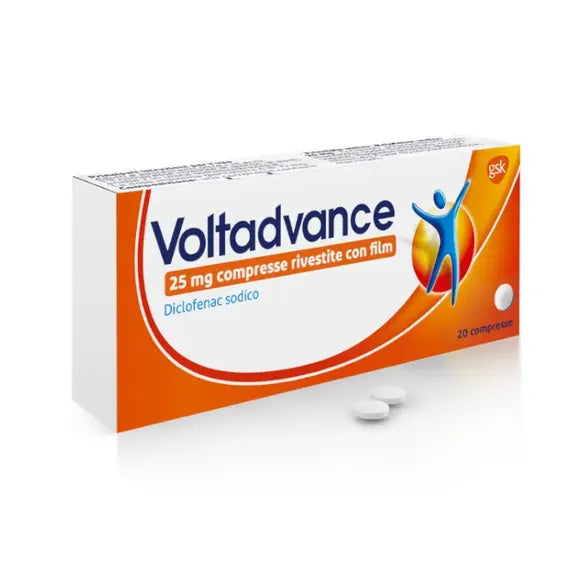 Voltadvance 20 Compresse da 25 Mg | Acquista Online su Farmaclick
