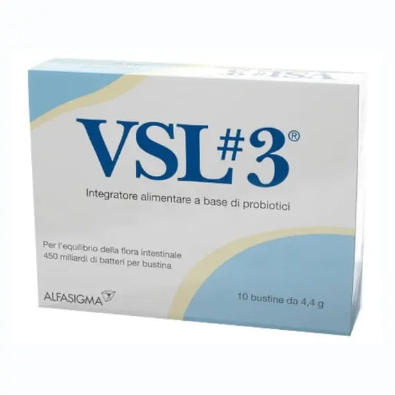 Vsl3 Integratore a Base di Probiotici 10 Bustine | Acquista Online su Farmaclick