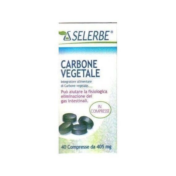 Selerbe Carbone Vegetale Aiuta L'eliminazione dei Gas Intestinali | Acquista Online su Farmaclick