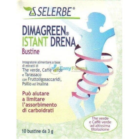 Selerbe Dimagreen Istant Drena per Limitare L'assorbimento di Carboidrati | Acquista Online su Farmaclick