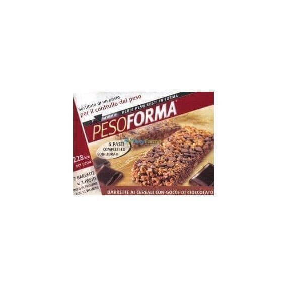 Pesoforma Barrette Gusto Cereali e Cioccolato 12 Pz | Acquista Online su Farmaclick