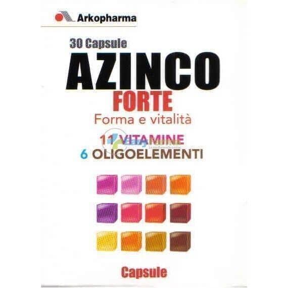 Azinco Complesso Forte Integratore Alimentare 30 Capsule | Acquista Online su Farmaclick
