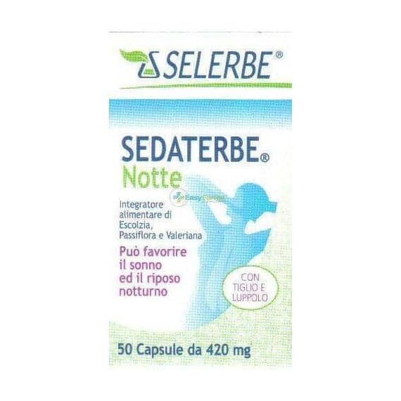 Selerbe Sedaterbe Notte Favorisce il Sonno Ed il Riposo Notturno | Acquista Online su Farmaclick