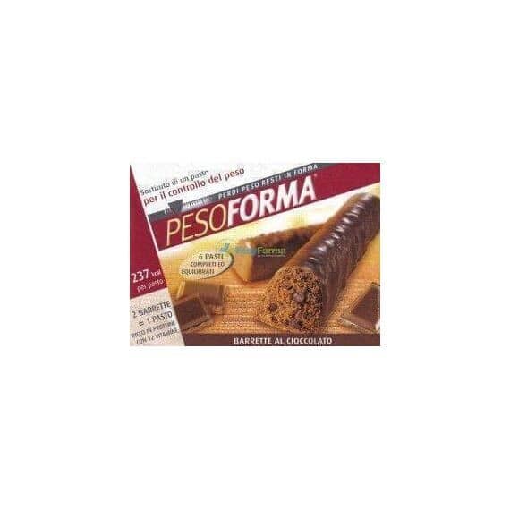 Pesoforma Barrette Al Cioccolato Al Latte | Acquista Online su Farmaclick