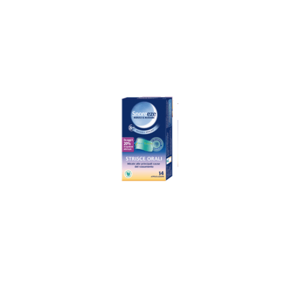 Snoreeze 14 Strisce Orali per Non Russare | Acquista Online su Farmaclick