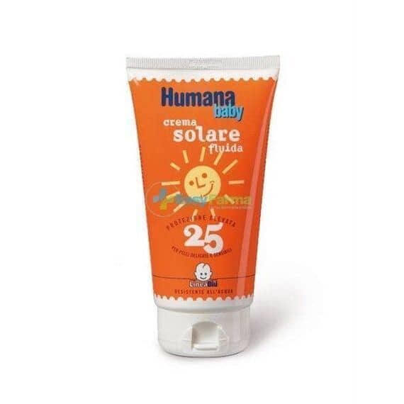 Crema Solare 25 Fluida Humana Baby | Acquista Online su Farmaclick