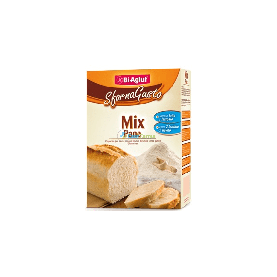 Biaglut Sfornagusto Mix Pane Senza Glutine 500 G | Acquista Online su Farmaclick