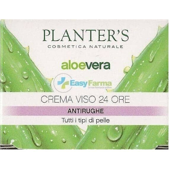 Planter's Aloe Vera Crema Viso 24 Ore Antirughe 50ml | Acquista Online su Farmaclick