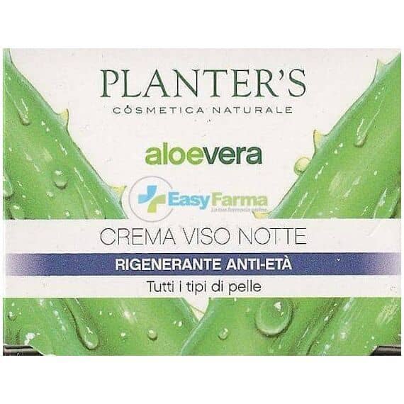 Planters Aloe Vera Crema Viso Notte Rigenerante Antietã | Acquista Online su Farmaclick
