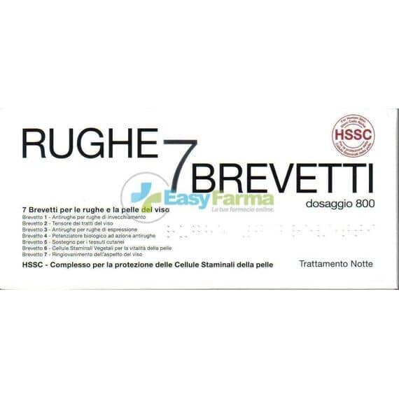 Rughe 7 Brevetti Hssc Trattamento Notte 800 | Acquista Online su Farmaclick