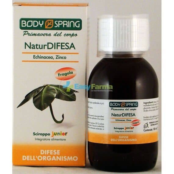 Body Spring Naturdifesa Sciroppo Junior per le Difese Dell'organismo 100 Ml | Acquista Online su Farmaclick