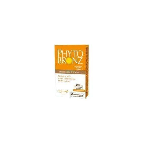 Arkofarm Phytobronz Integratore Alimentare per Favorire L'abbronzatura Pelle Chiara e Sensibile | Acquista Online su Farmaclick