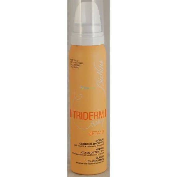 Bionike Triderm Baby Zeta 10 Mousse Ossido di Zinco 10% | Acquista Online su Farmaclick