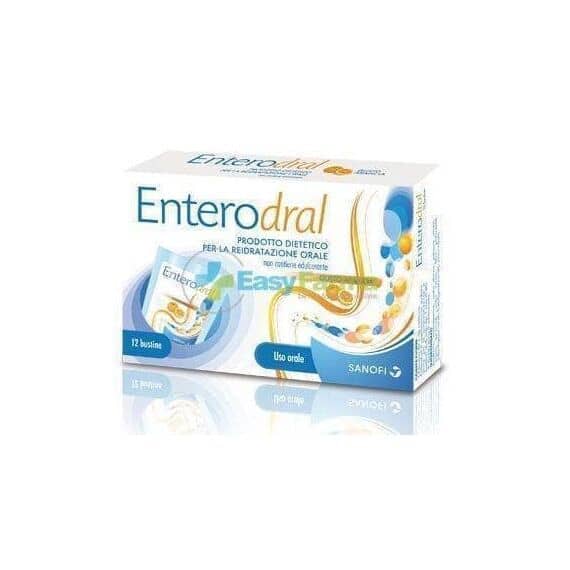 Enterodral Reidratazione Orale Gusto Arancia 12 Bustine | Acquista Online su Farmaclick