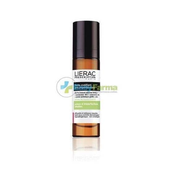 Lierac Prescription Fluido Opacizzante Anti-imperfezioni 50ml | Acquista Online su Farmaclick