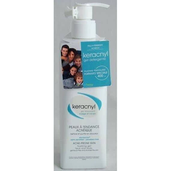 Ducray Keracnyl Gel Detegente Viso e Corpo 400 Ml | Acquista Online su Farmaclick