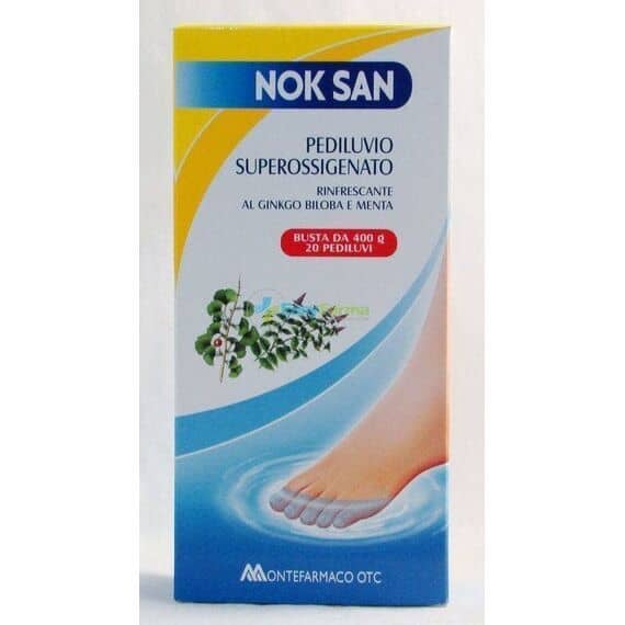 Nok San Pediluvio Superossigenato Pediluvio Superossigenato - Busta da 400g - 20 Pediluvi | Acquista Online su Farmaclick