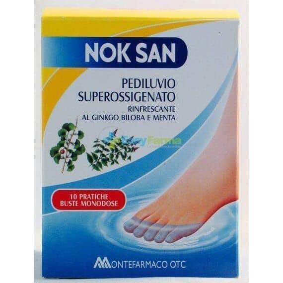 Nok San Pediluvio Superossigenato Pediluvio Superossigenato - 10 Pratiche Buste Monodose | Acquista Online su Farmaclick