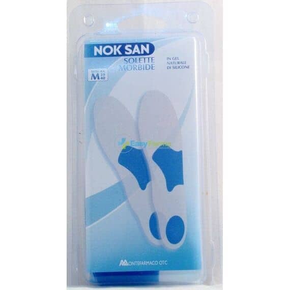 Nok San Solette Morbide in Silicone Taglia M 39/40 | Acquista Online su Farmaclick