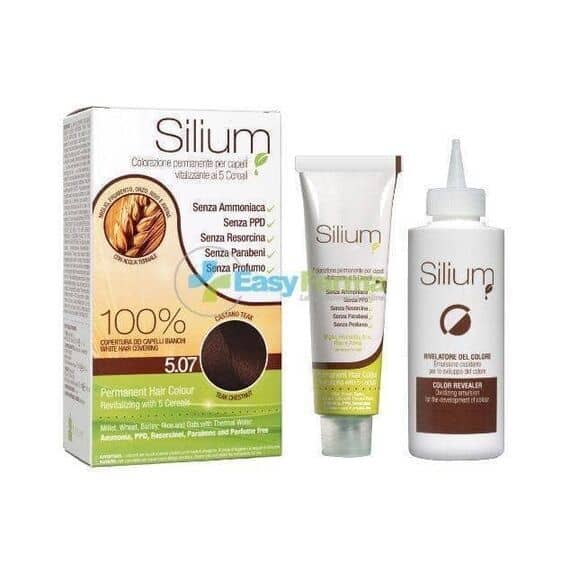 Silium Colorazione Permanente Color Castano Castano Teak 5.07 | Acquista Online su Farmaclick