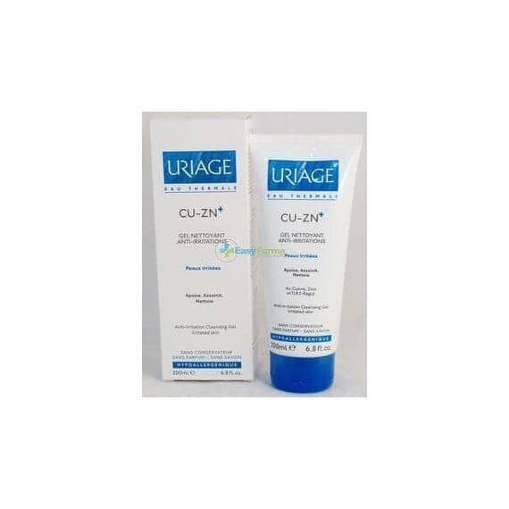 Uriage Cu-zn+ Gel Detergente Anti Irritazioni 200 Ml | Acquista Online su Farmaclick