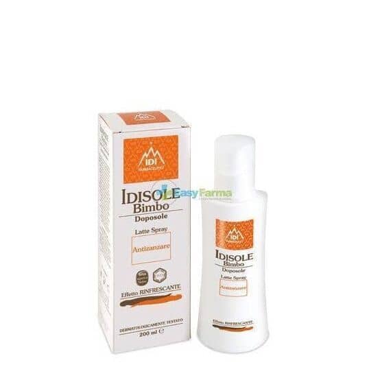 Idisole Bimbo Doposole Latte Spray Antizanzare 200ml | Acquista Online su Farmaclick