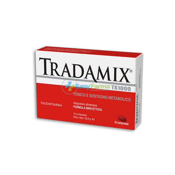 Tradamix Tx 1000 Astuccio 16 Compresse Due Blister 8 Compresse | Acquista Online su Farmaclick