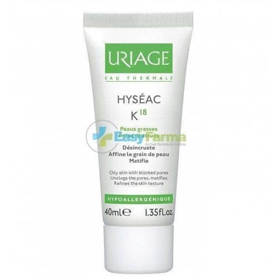 Uriage Hyseac K18 Pelle Grassa 40 Ml | Acquista Online su Farmaclick