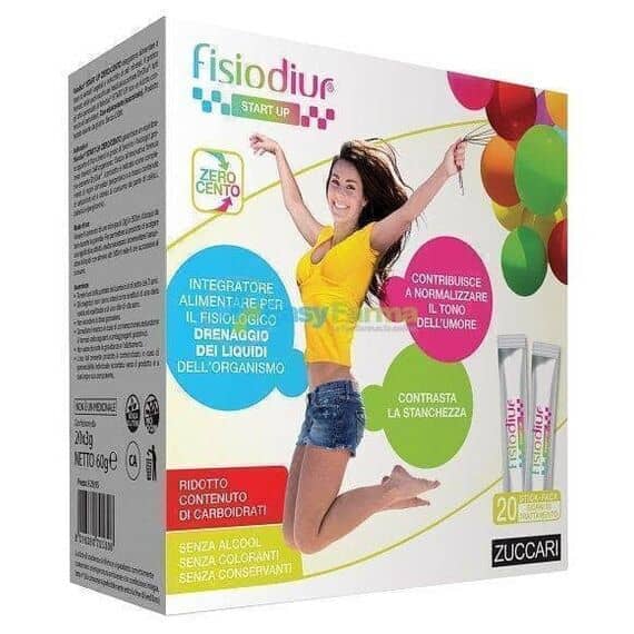 Zuccari Fisiodiur Start Up Integratore Alimentare 20 Stick | Acquista Online su Farmaclick