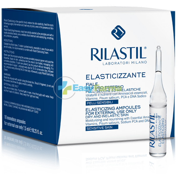 Rilastil Elasticizzante 10 Fiale da 5 Ml | Acquista Online su Farmaclick