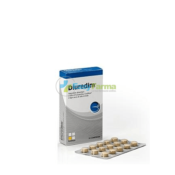 Diuredim Integratore per L'equilibrio del Peso Corporeo 30 Compresse | Acquista Online su Farmaclick