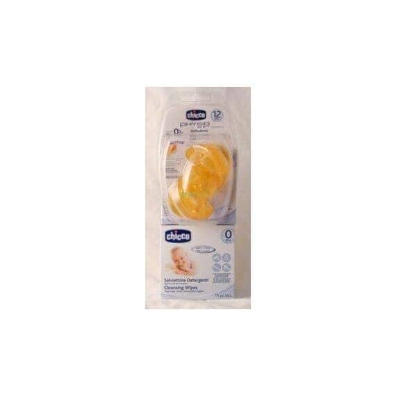 Chicco Physio Soft Gommotto 12 Mesi + Salviette Detergenti | Acquista Online su Farmaclick