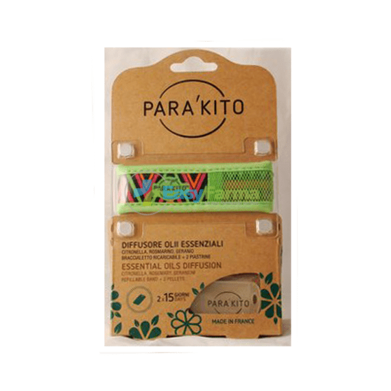 Parakito Protezione Antizanzare Verde Acceso con Fantasia | Acquista Online su Farmaclick
