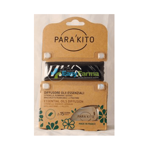 Parakito Protezione Antizanzare Nero con Fantasia | Acquista Online su Farmaclick