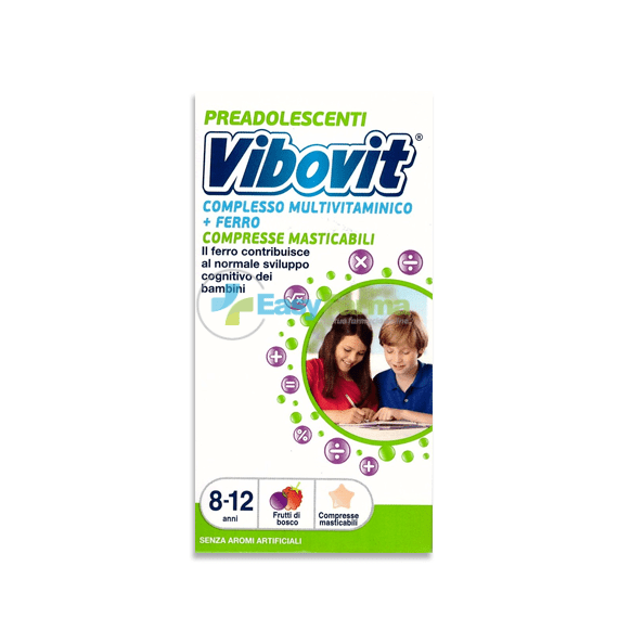 Vibovit Preadolescenti Complesso Multivitaminico + Ferro | Acquista Online su Farmaclick