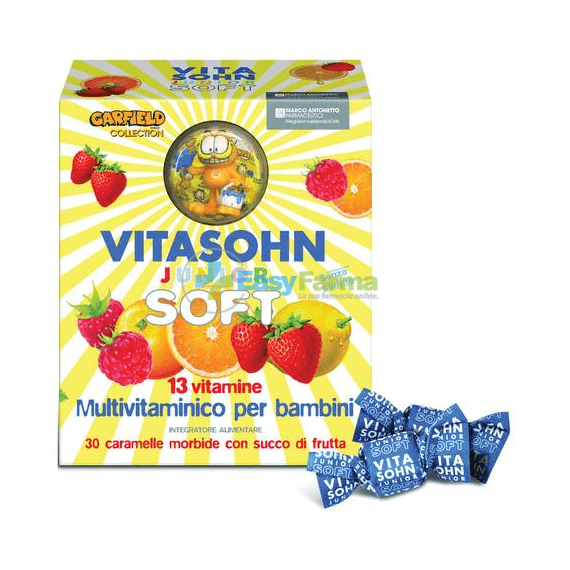 Vitasohn Junior 30 Caramelle Morbide | Acquista Online su Farmaclick