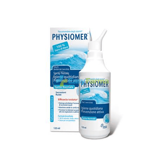 Physiomer Spray Nasale Getto Normale 100% Siero di Mare 135ml | Acquista Online su Farmaclick